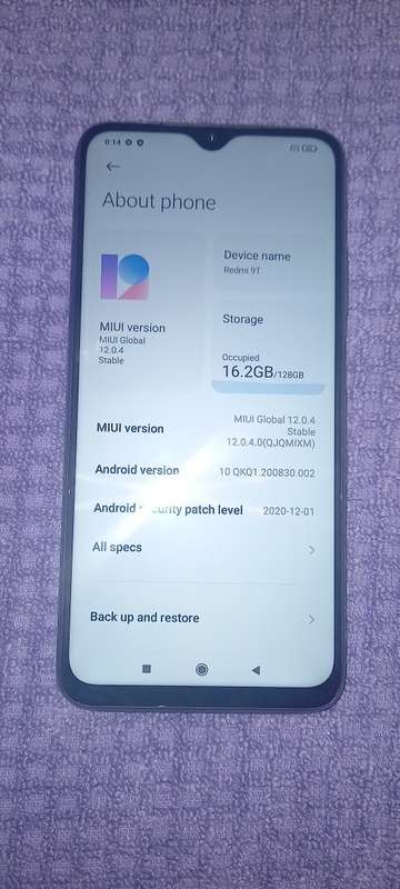 Xiaomi Redmi 9t 128gb bundle