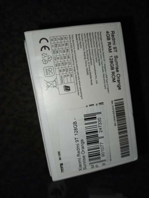 Xiaomi Redmi 9t 128gb orange