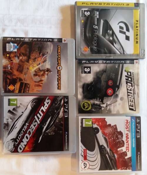 Play Station 3 Racing Games Pack