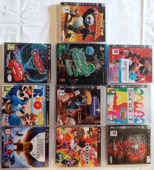 Play Station 3 Kids Games Pack