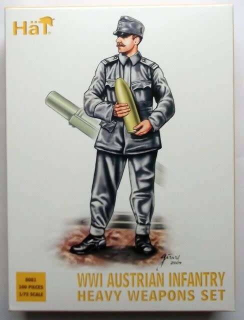 WWI Austrian Infantry Heavy Weapons Set