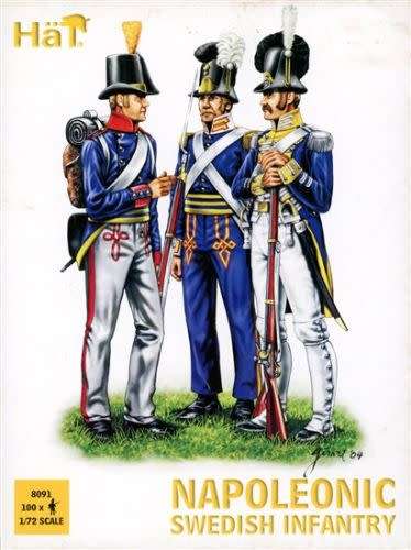 HAT Model, Napoleonic Swedish Infantry.