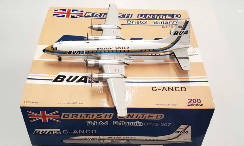 British United Airliner BUA B175-307