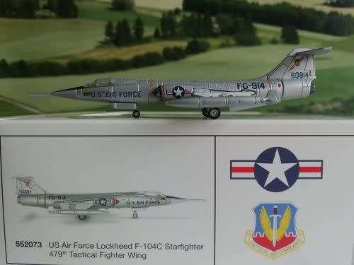 Herpa Wings, Lockheed F-104C Starfighter US Air Force 1/200 Scale