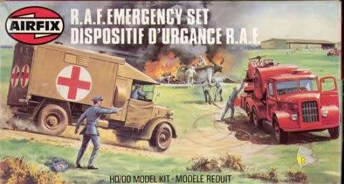 Airfix Model, R.A.F. Emergency Set HO/OO Scale