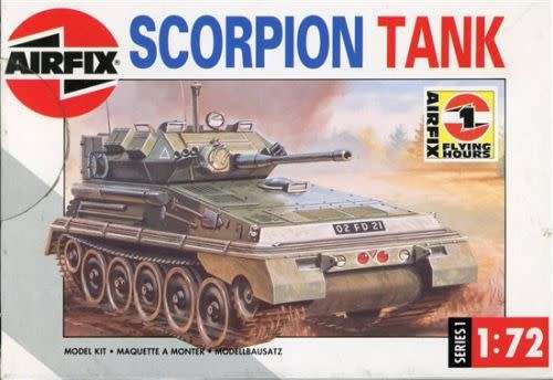 Airfix, Scorpion Tank 1/72 Scale