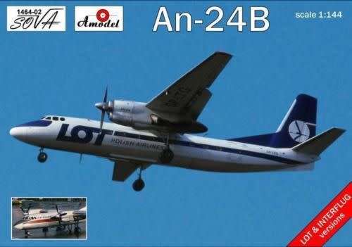 AModel, An-24B 1/144 Scale
