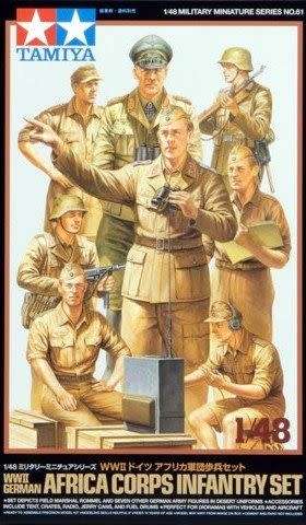WWII German Africa Corps Infantry Set
