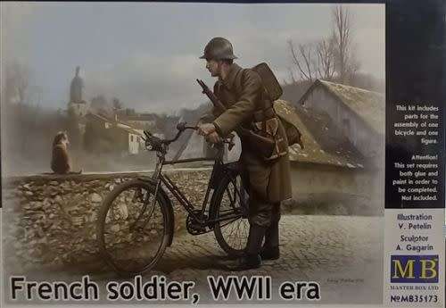 French Soldier, WWII Era