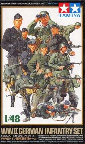 WWII German infantry set Series no. 12