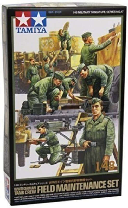 Tamiya, WWII German Tank Crew Field Maintenance Set. Series no.47