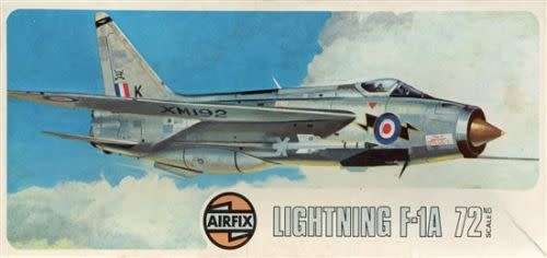 Airfix Model, Lightning F-1A 1/72 Scale