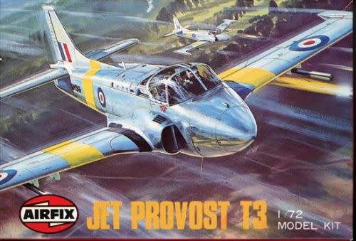 Airfix Model, Jet Provost T3 1/72 Scale