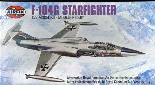 Airfix Model, F-104G Starfighter 1/72 Scale