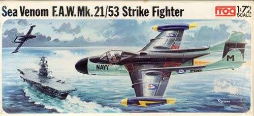 FROG Model, Sea Venom F.A.W.Mk.21/53 Strike Fighter
