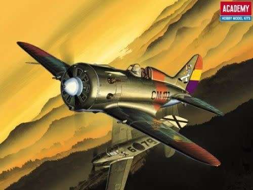 Academy Model, Polikarpov I-16 Type 10, 1/48 Scale