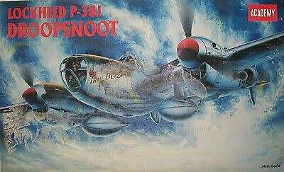 Academy Model, Lockheed P-38J Droopsnoot 1/48 Scale