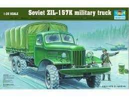 Trumpeter Model, Soviet ZIL-157K Military Truck