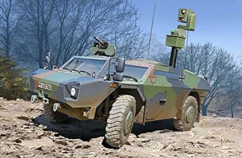 GERMAN FENNEK LGS Assembly scale Model