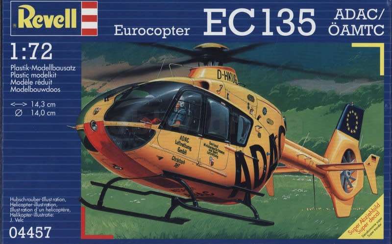 Revell Model, Eurocopter EC-135 ADAC/OAMTC REV 04457