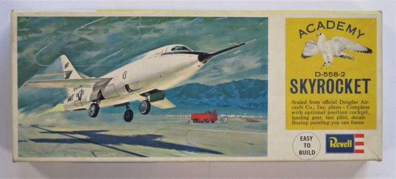 Revell Model, H121 D-558-2 SKYROCKET ROCKET-POWERED JET 1/54