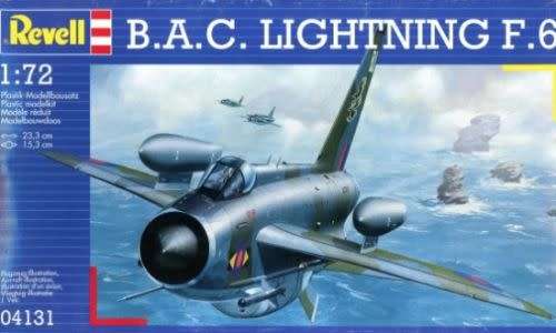 Revell Model, B.A.C. Lightning F.6