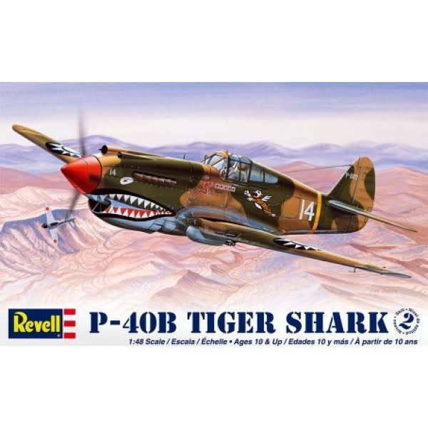 Revell Model, P-40B Tiger Shark