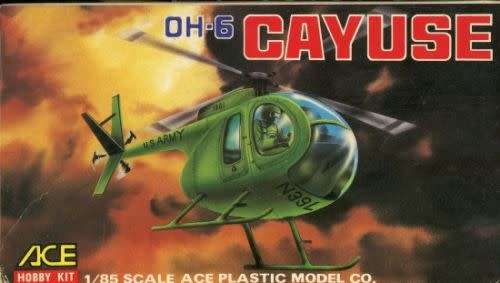 ACE Model, OH-6 Cayuse 1/85 Scale