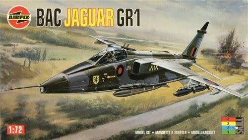 Airfix Model, BAC Jaguar GR1 1/72 Scale