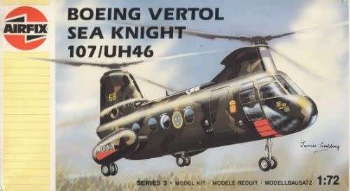 Airfix Model, Boeing Vertol Sea Knight 107/UH46 1/72 Scale