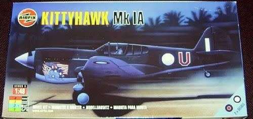 Airfix Model, Kittyhawk MkIA 1/48 Scale