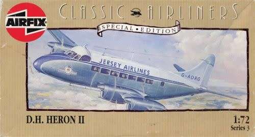 Airfix Model, D.H. Heron II 1/72 Scale