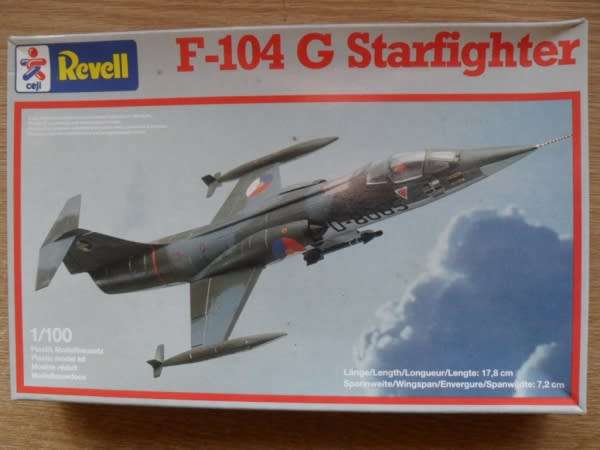 Revell Model,  1/100 4017 F-104G STARFIGHTER