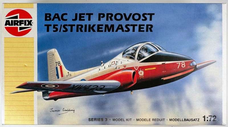 Airfix Model, BAC Jet Provost T5 / Strikemaster 1/72 Scale