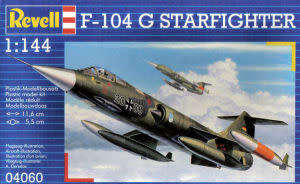 Revell Model, F-104G Starfighter Kit  1/144 Scale