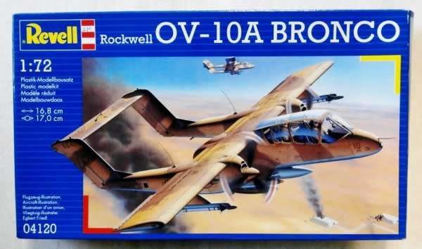 Revell Model,  1/72 04120 ROCKWELL OV-10A BRONCO