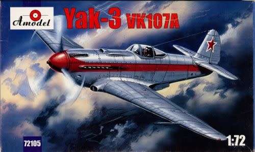 AModel, YAK-3 VK107A 1/72 Scale