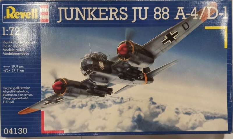 Revell - 1/72 Junkers JU 88 A4/D1