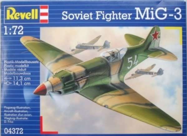 Revell Model, Soviet Fighter MIG-3 1/72 Scale