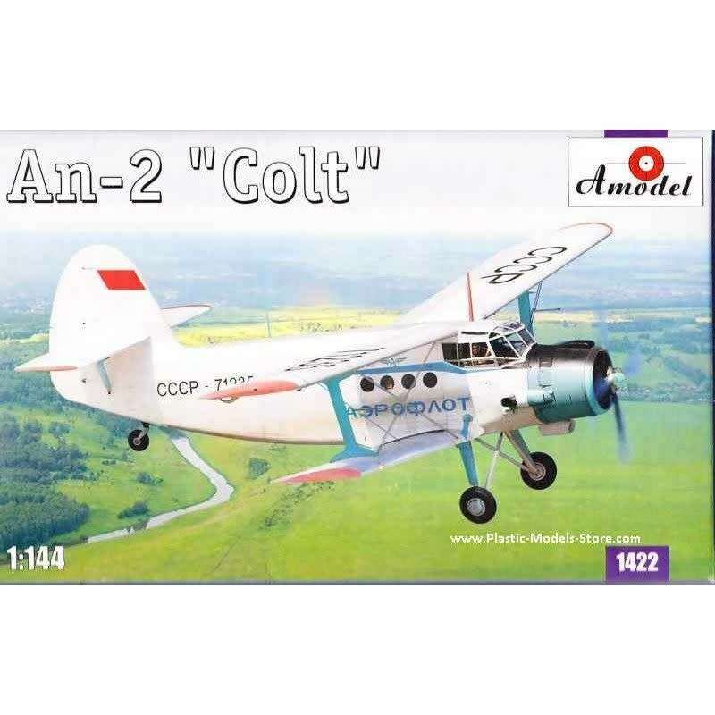 AModel, Antonov An2 Colt Multipurpose STOL Aircraft 1422 1/144