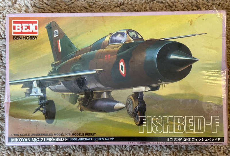 Ben Hobby Mikoyan Gurevich MiG-21 Fishbed F. 1/100. #A22-300.