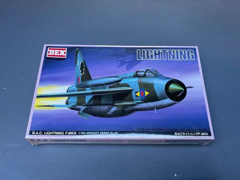Ben Hobby,  B.A.C. Lightning F.MK6 No. A29 | 1:100