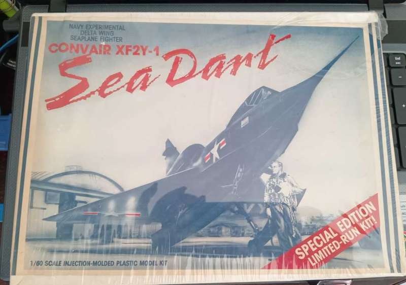 Rare Plane Model, Navy Experimental Delta Wing Seaplane Fighter - Convair XF2Y-1
