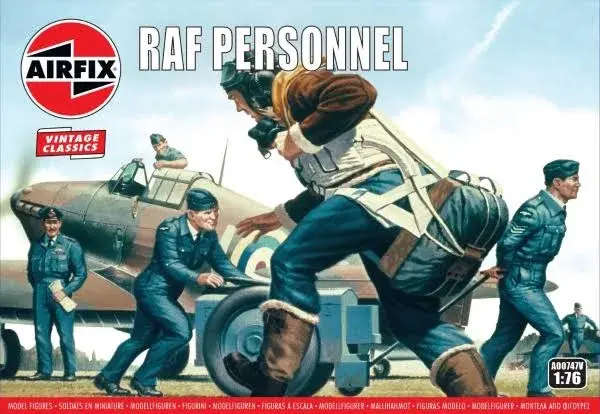 Airfix Model, RAF Personnel 1/76 Scale