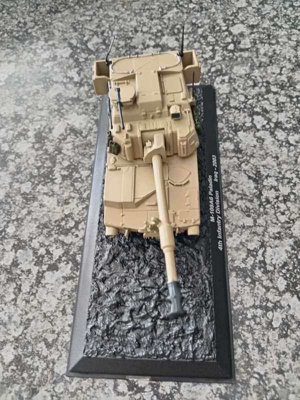 ALTAYA IXO Model, M-109A6 Paladin 4th Infantry Division Iraq - 2003  1:72,