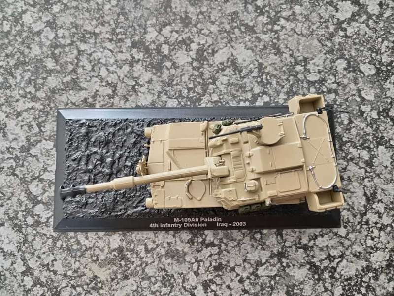 ALTAYA IXO Model, M-109A6 Paladin 4th Infantry Division Iraq - 2003  1:72,
