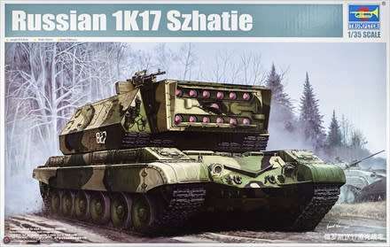Russian 1K17 `Szhatie` Self-Propelled Laser Tank
