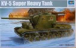 Trumpeter Model, Russian KV-5 Super Heavy Tank