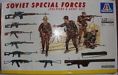 Italeri Model, Soviet Special Forces (Soldiers & Arms Set)