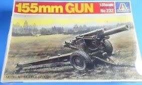 Italeri Model, 155mm (Plastic Model) Gun